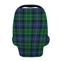Knitted Scottish Plaid Print Baby Seat Cover