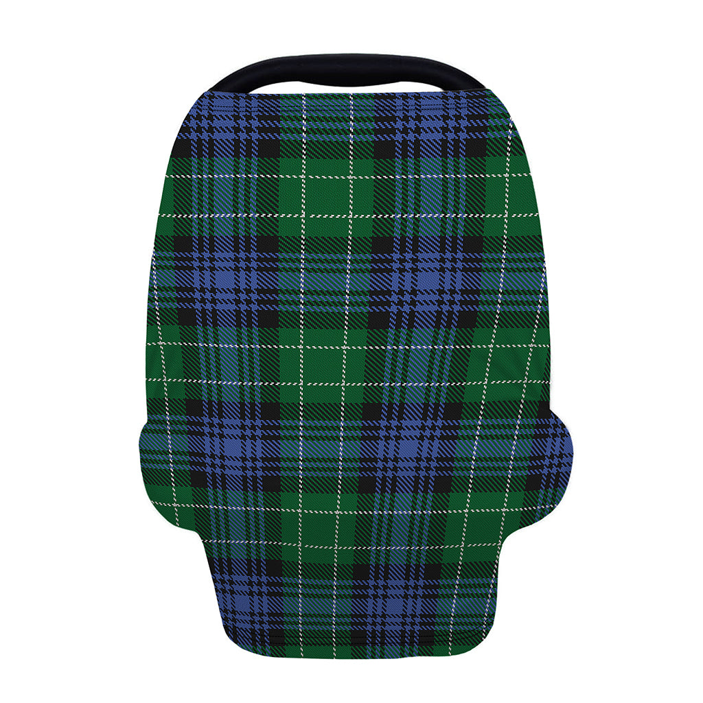 Knitted Scottish Plaid Print Baby Seat Cover
