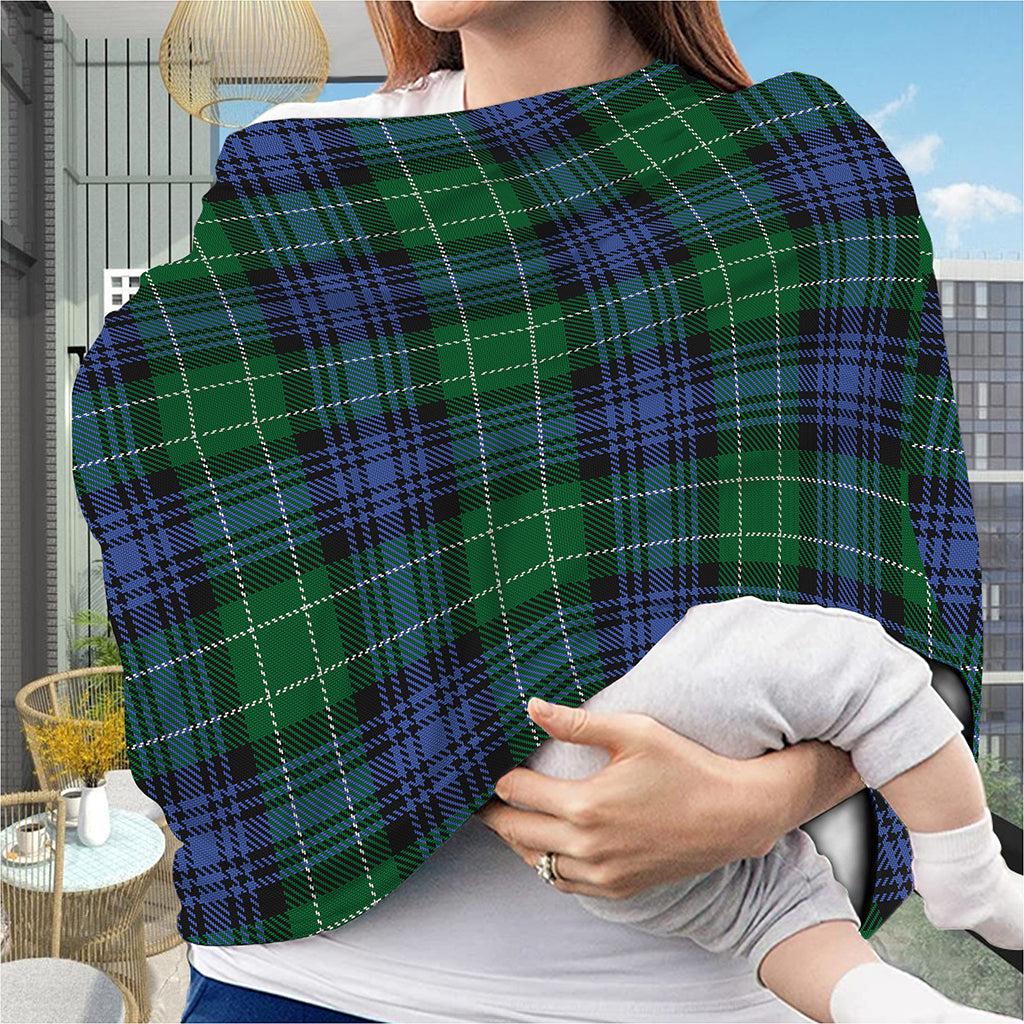 Knitted Scottish Plaid Print Baby Seat Cover