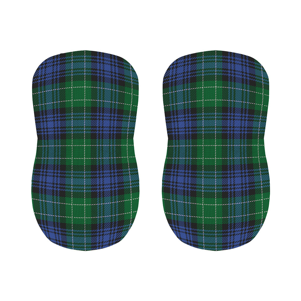 Knitted Scottish Plaid Print Bar Stool Covers