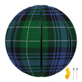Knitted Scottish Plaid Print Basketball