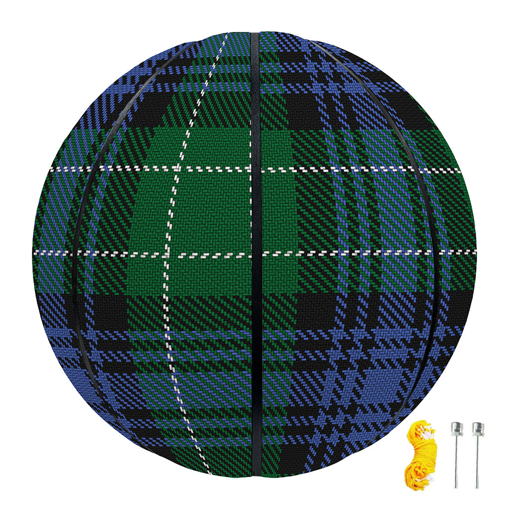 Knitted Scottish Plaid Print Basketball