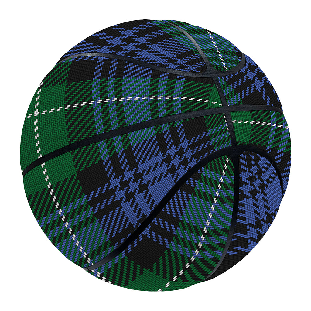 Knitted Scottish Plaid Print Basketball