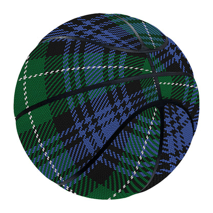 Knitted Scottish Plaid Print Basketball