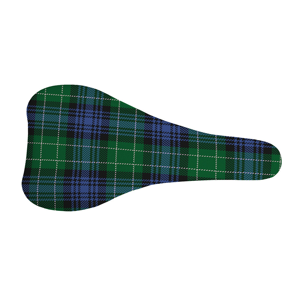 Knitted Scottish Plaid Print Bicycle Seat Cover