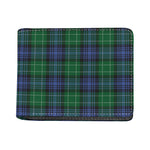 Knitted Scottish Plaid Print Bifold Wallet