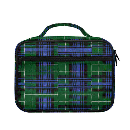 Knitted Scottish Plaid Print Briefcase Bible Bag