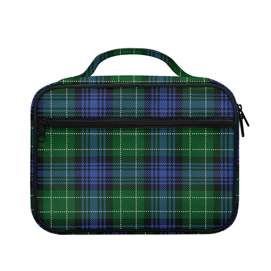Knitted Scottish Plaid Print Briefcase Bible Bag