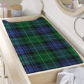 Knitted Scottish Plaid Print Changing Pad Cover