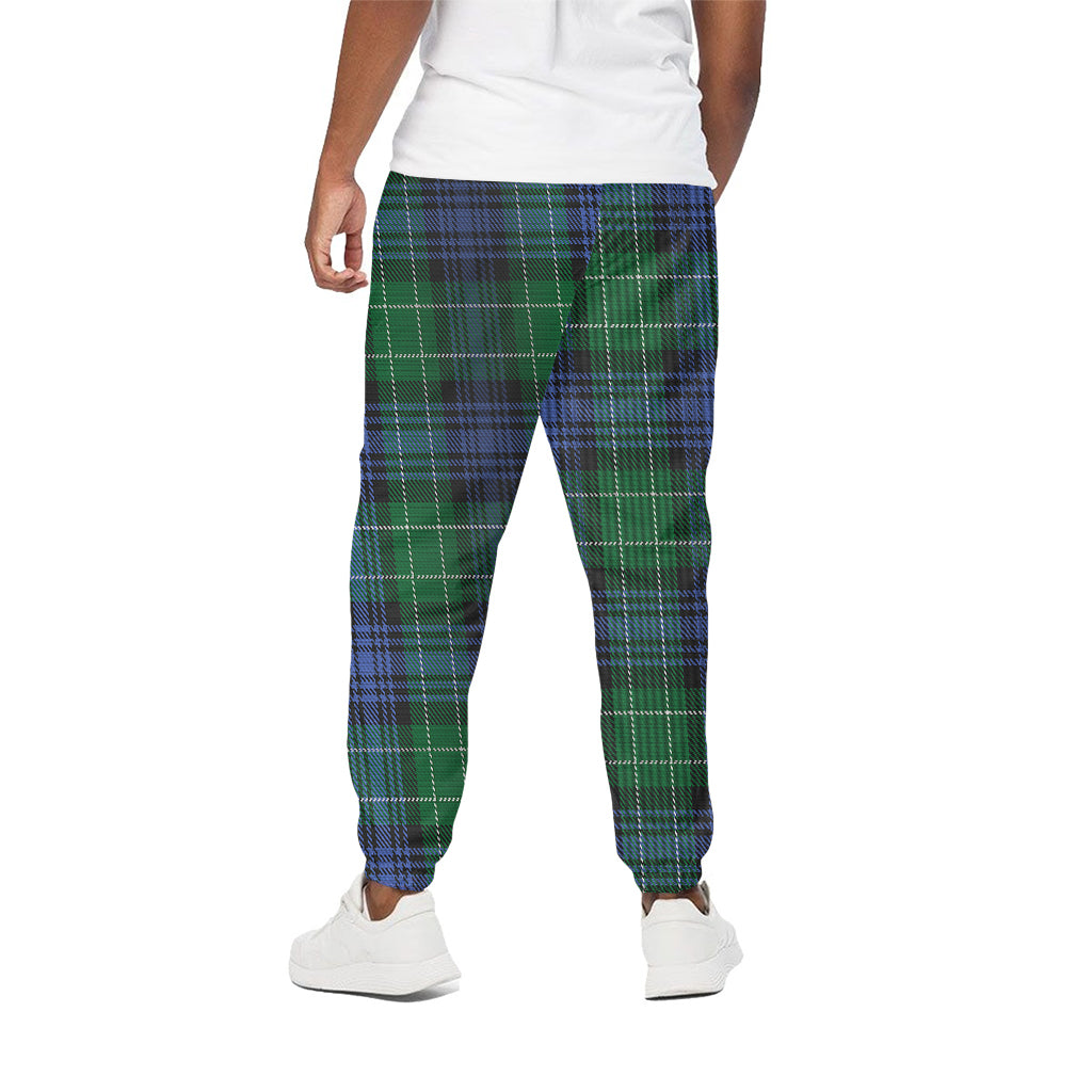 Knitted Scottish Plaid Print Cotton Pants