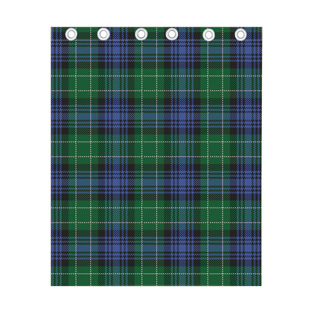 Knitted Scottish Plaid Print Curtain