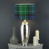 Knitted Scottish Plaid Print Drum Lamp Shade