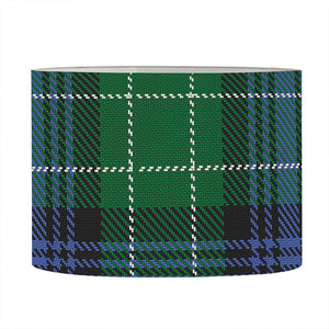 Knitted Scottish Plaid Print Drum Lamp Shade