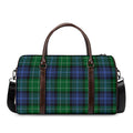 Knitted Scottish Plaid Print Duffel Bag