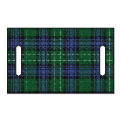 Knitted Scottish Plaid Print Golf Cart Seat Cover