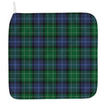 Knitted Scottish Plaid Print Hand Towel