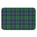 Knitted Scottish Plaid Print Indoor Door Mat