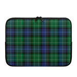 Knitted Scottish Plaid Print Laptop Sleeve