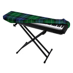 Knitted Scottish Plaid Print Piano Keyboard Cover