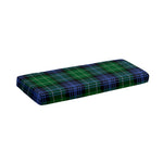 Knitted Scottish Plaid Print Piano Keyboard Cover