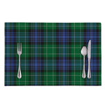 Knitted Scottish Plaid Print Placemat