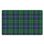 Knitted Scottish Plaid Print Polyester Doormat