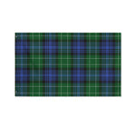 Knitted Scottish Plaid Print Polyester Flag