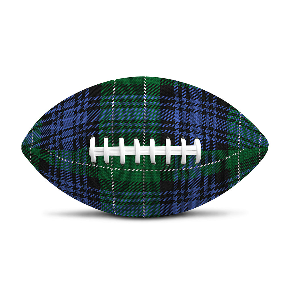Knitted Scottish Plaid Print Rugby Ball