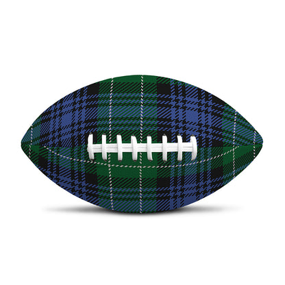 Knitted Scottish Plaid Print Rugby Ball