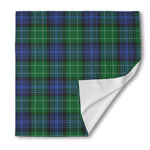 Knitted Scottish Plaid Print Silk Bandana