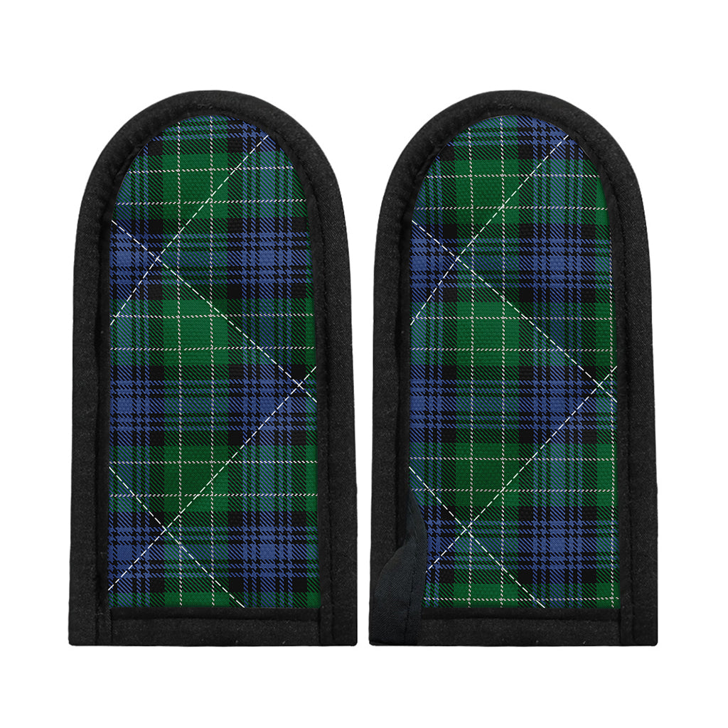 Knitted Scottish Plaid Print Skillet Handle Cover