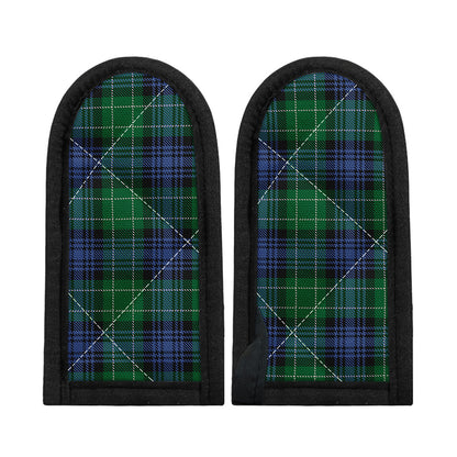 Knitted Scottish Plaid Print Skillet Handle Cover