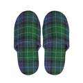 Knitted Scottish Plaid Print Slippers
