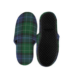 Knitted Scottish Plaid Print Slippers