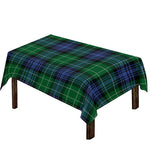 Knitted Scottish Plaid Print Tablecloth