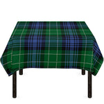 Knitted Scottish Plaid Print Tablecloth