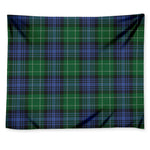 Knitted Scottish Plaid Print Tapestry