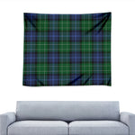 Knitted Scottish Plaid Print Tapestry