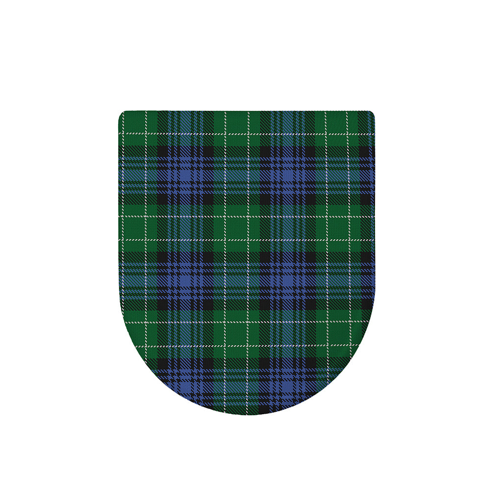 Knitted Scottish Plaid Print Toilet Lid Cover