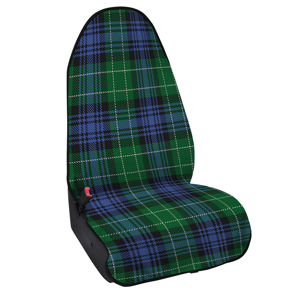Knitted Scottish Plaid Print Waterproof Car Seat Cover
