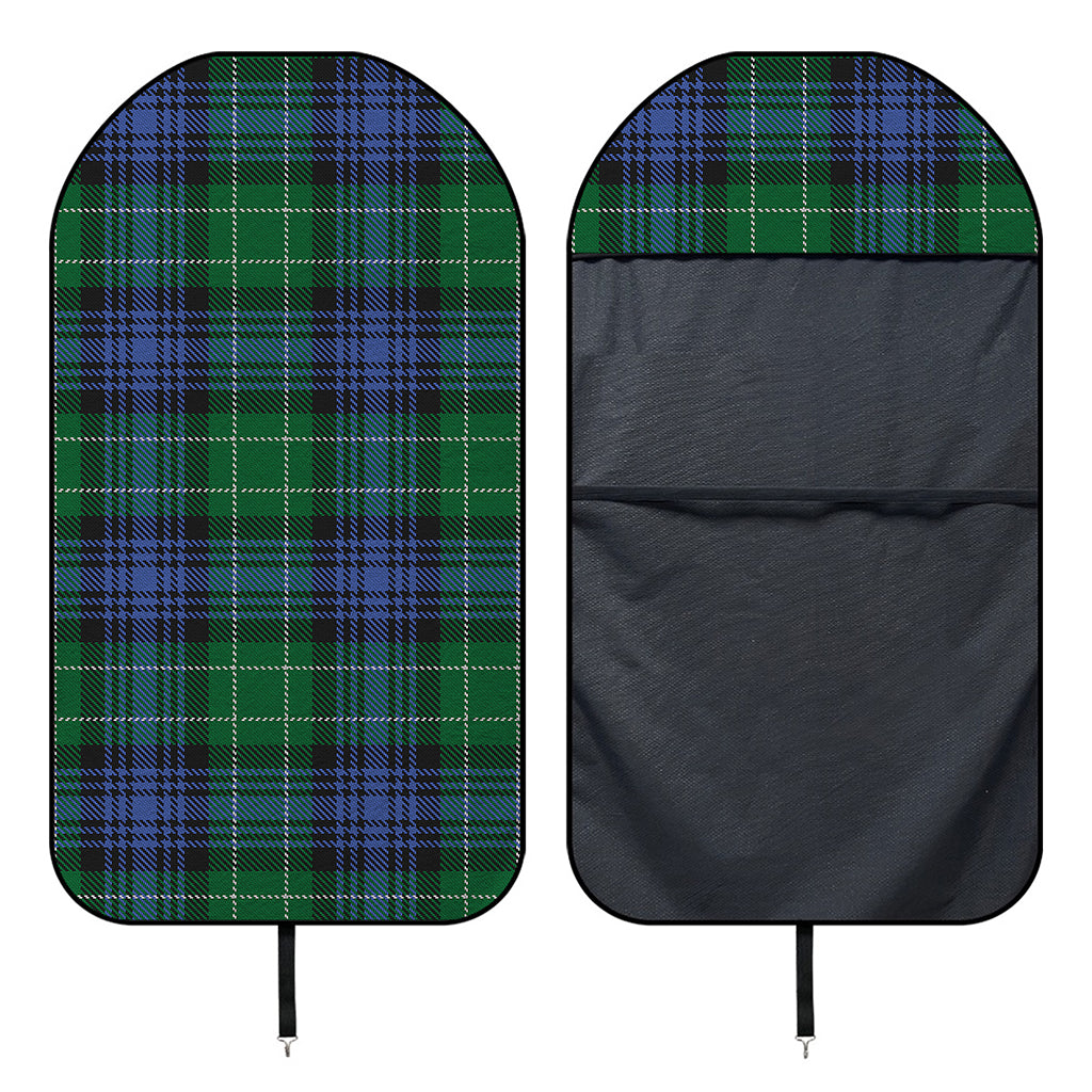 Knitted Scottish Plaid Print Waterproof Car Seat Cover
