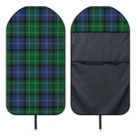 Knitted Scottish Plaid Print Waterproof Car Seat Cover