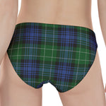 Knitted Scottish Plaid Print Women's Panties