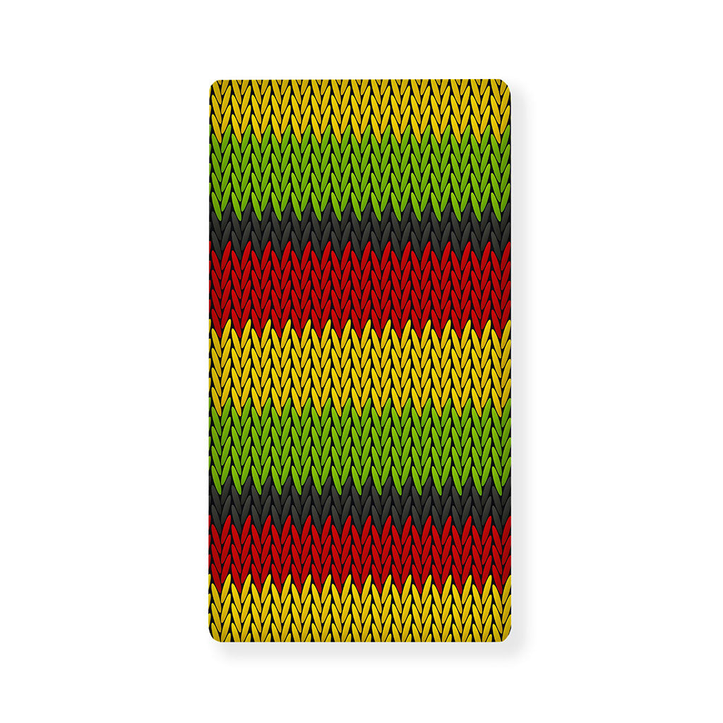 Knitted Style Reggae Pattern Print Baby Crib Sheet