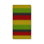 Knitted Style Reggae Pattern Print Baby Crib Sheet