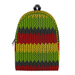 Knitted Style Reggae Pattern Print Backpack