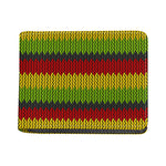 Knitted Style Reggae Pattern Print Bifold Wallet