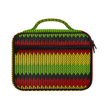 Knitted Style Reggae Pattern Print Briefcase Bible Bag