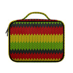 Knitted Style Reggae Pattern Print Briefcase Bible Bag