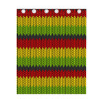 Knitted Style Reggae Pattern Print Curtain